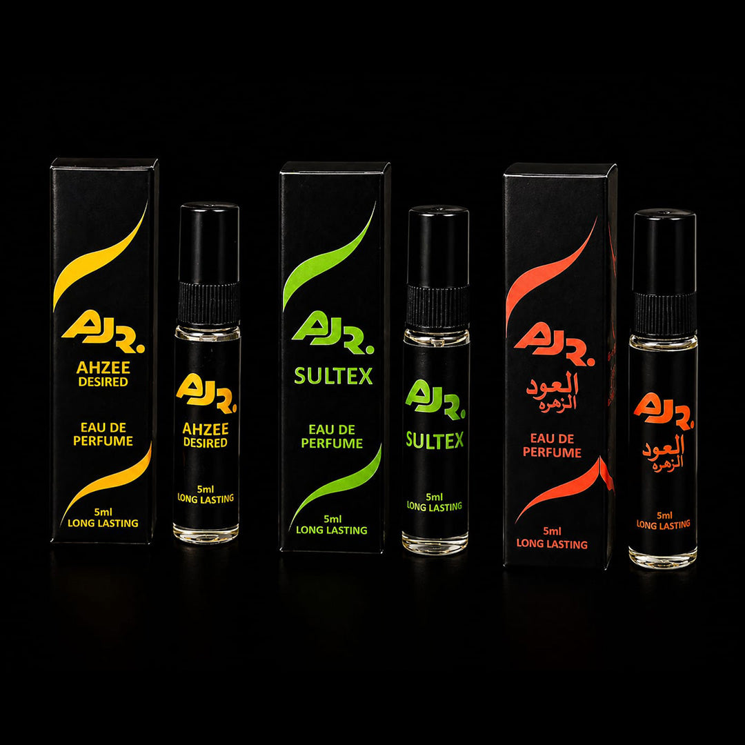 5 ml tester pack of 3 AJR Perfumes