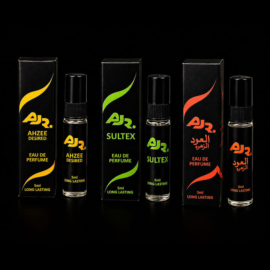 5 ml tester pack of 3 AJR Perfumes
