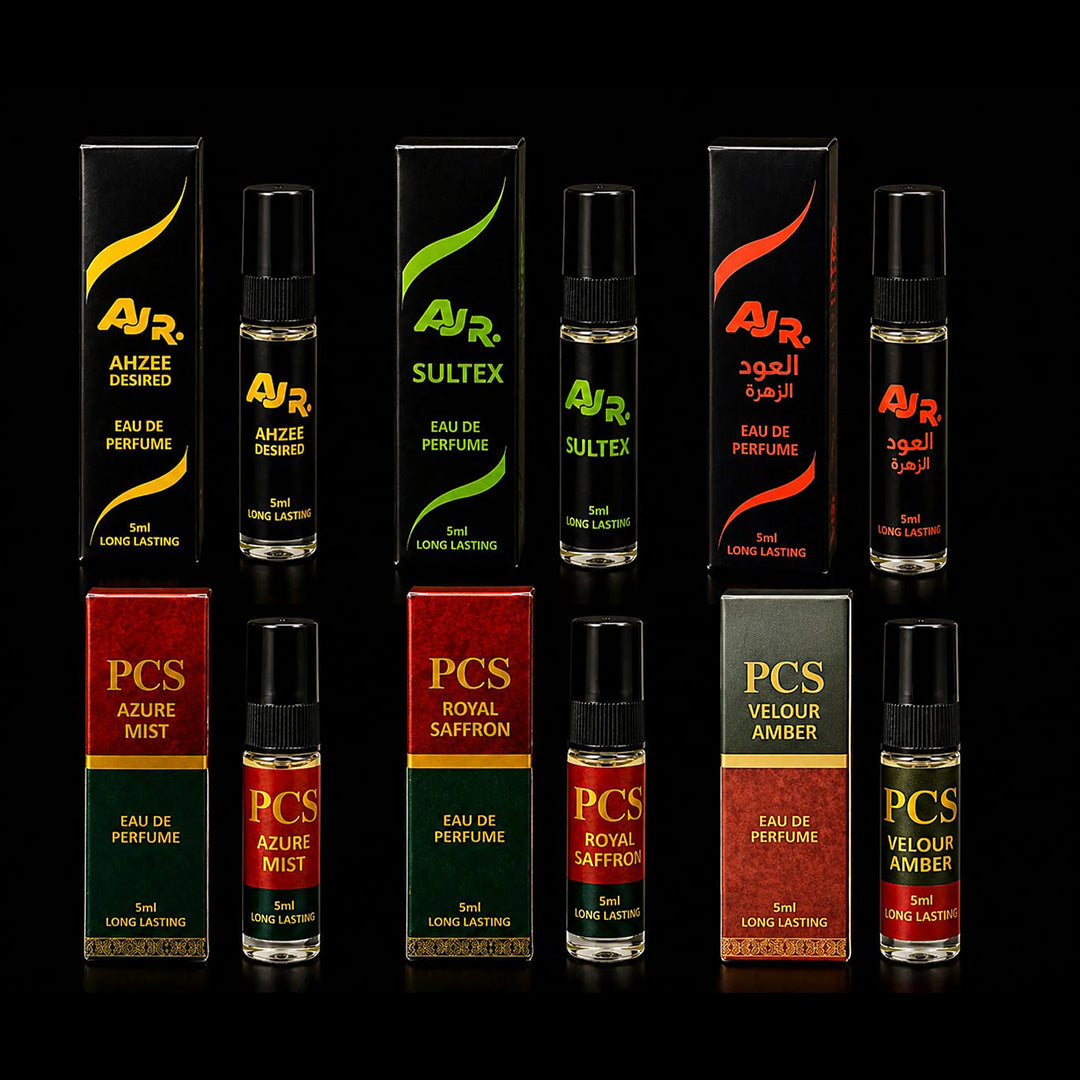 5 ml tester (Pack of 6) PCS & AJR Perfumes