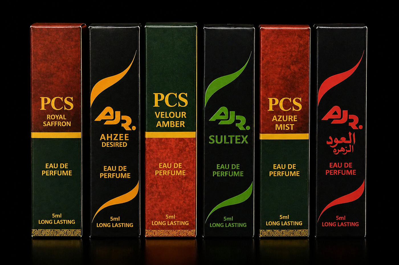 5 ml tester (Pack of 6) PCS & AJR Perfumes