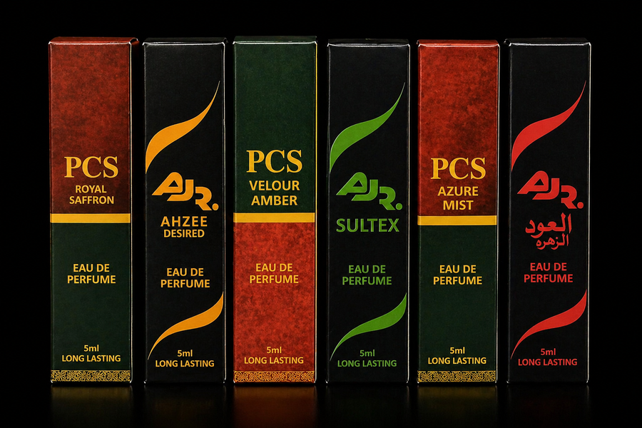 5 ml tester (Pack of 6) PCS & AJR Perfumes
