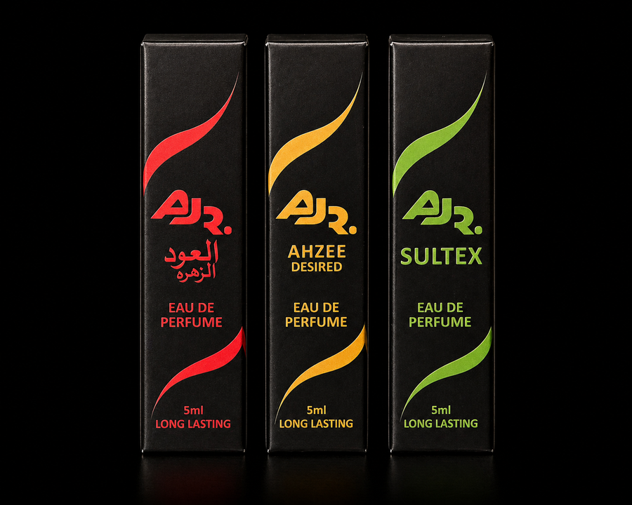 5 ml tester pack of 3 AJR Perfumes